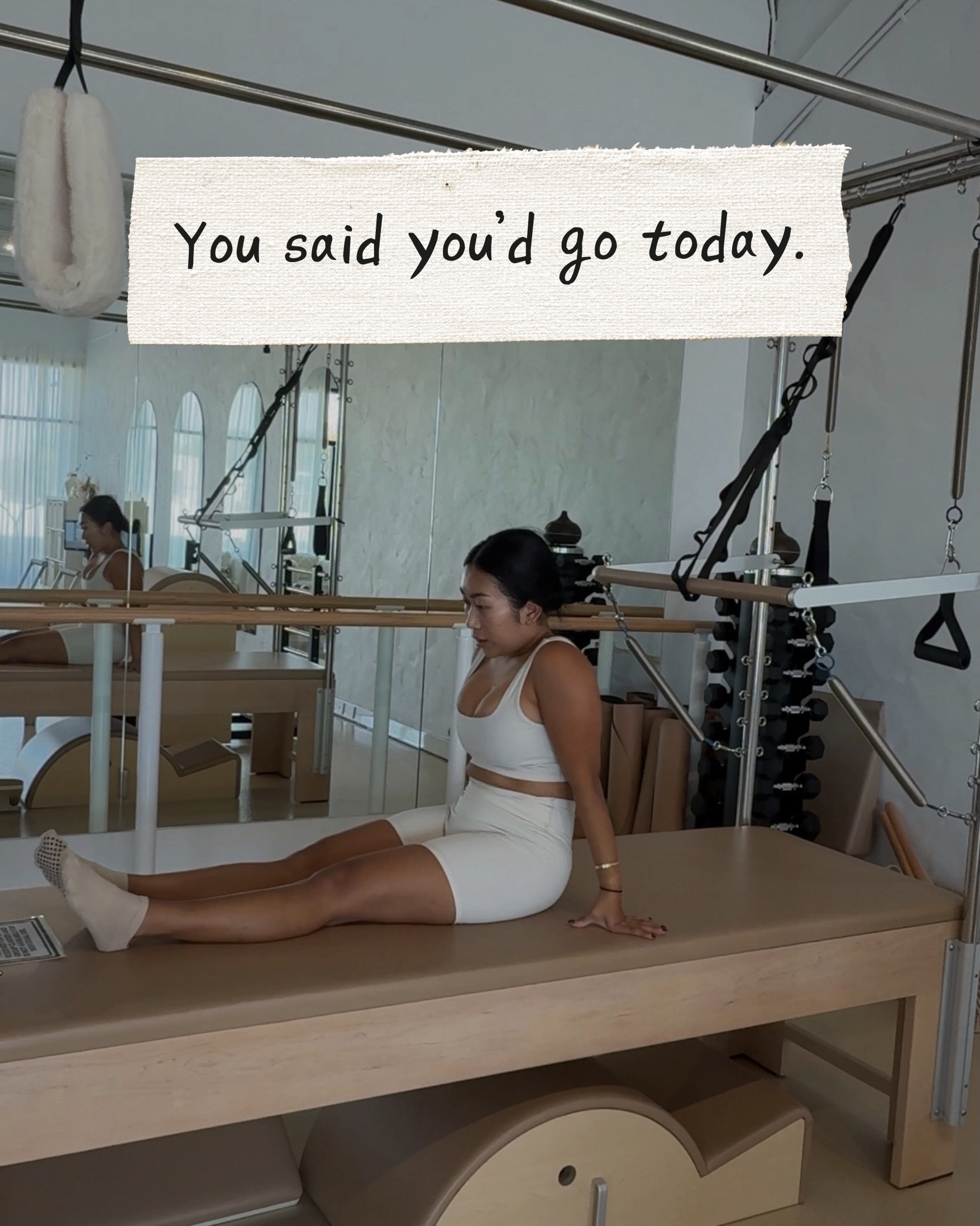 This is the cycle most people get stuck in…
“I’ll go tomorrow.”
“I’ll start fresh next week.”
And before you know it, it feels harder than it needs to be.
At om pilates, we don’t rely on perfect routines.
We make it easy to come in even on the days you almost don’t.
✨ New? Start with our intro offer
✨ Member? Don’t wait for the “right time”. Just book in 🫶🏽
That’s how you stay consistent.
#southportpilates #goldcoastpilates #pilatesstudiogoldcoast #mumingoldcoast #goldcoastgirlsinbusiness